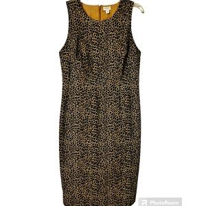 J. Crew Factory Leopard Sheath Dress